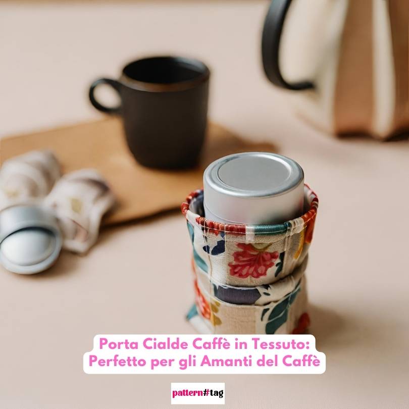 Porta Cialde Caffè in Tessuto:Perfetto per gli Amanti del Caffè
