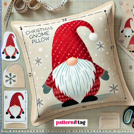 Tutorial Cucire un Cuscino dello Gnomo di Natale