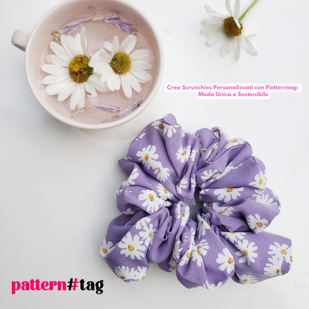 Crea Scrunchies Personalizzati con Patterntag: Moda Unica e Sostenibile