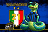 Striscione Inter Scudetto 2025 150x500