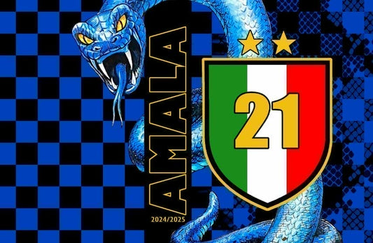 Striscione Inter Scudetto 2025 100x150