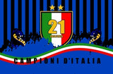 Striscione Inter Scudetto 2025 100x150