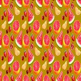 Pattern design conversational moderno frutta anguria - Patterntag