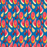 Pattern design conversational moderno frutta anguria - Patterntag