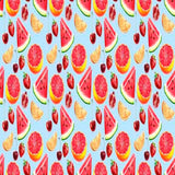 Pattern design conversational moderno frutta anguria - Patterntag