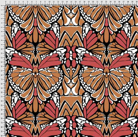 Pattern Estate Astratto Ali di farfalla
