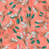 Stampa Pattern design tropical foglie