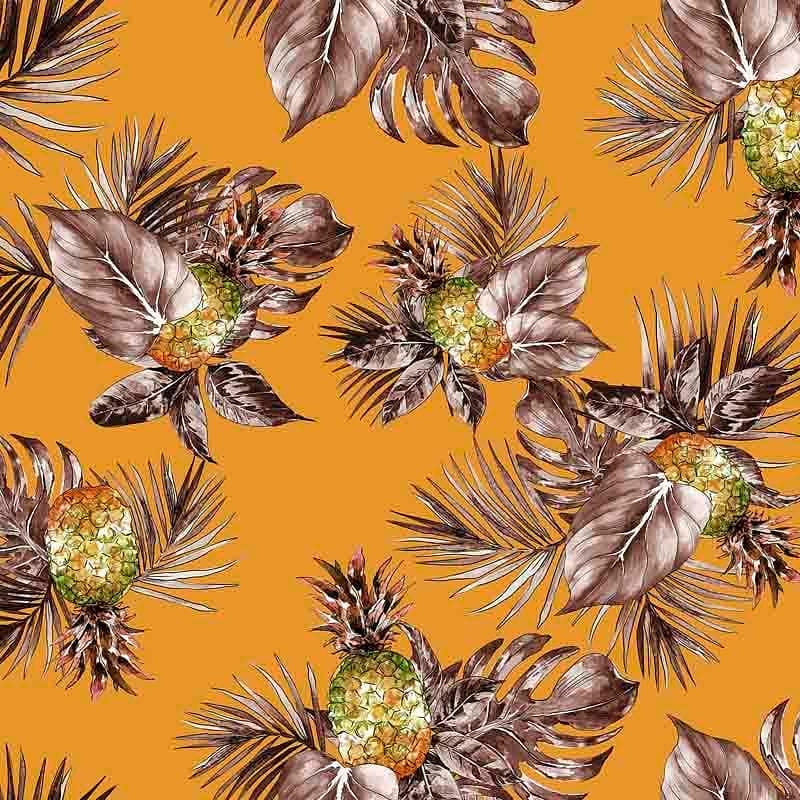 Pattern design tropical ananas - Patterntag