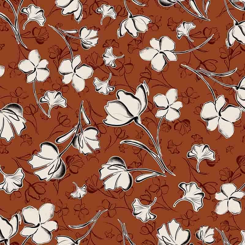 Pattern design flowers fiori moderno - Patterntag