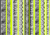 Pattern Estate animalier a righe