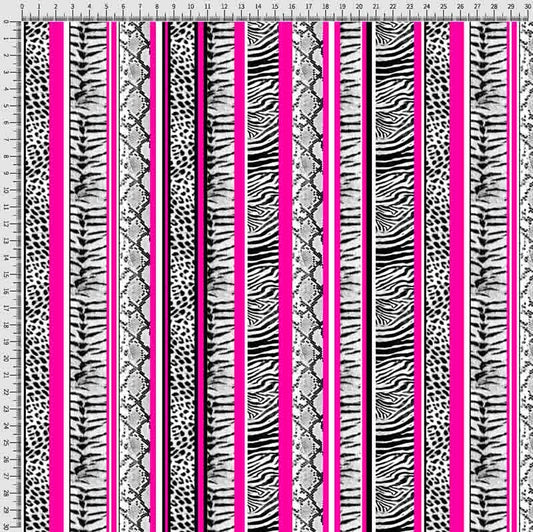 Pattern Estate animalier a righe
