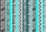 Pattern Estate animalier a righe