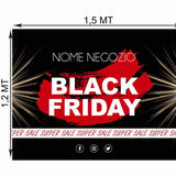 Striscione Black Friday Flash