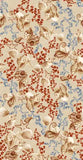 Pattern Estate vintage a fiori e stelle marine