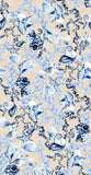 Pattern Estate vintage a fiori e stelle marine