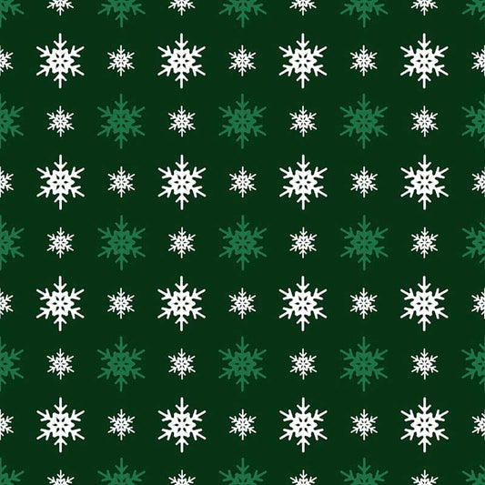 Stampa del Pattern design Natale con cristallo di ghiaccio