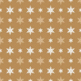 Stampa del Pattern design Natale con cristallo di ghiaccio