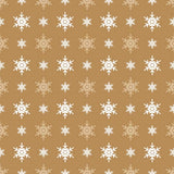 Pattern design Natale con cristallo di ghiaccio