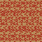 Stampa del Pattern design Natalizio con fiori