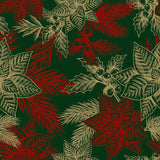 Pattern design Ghirlanda natalizia