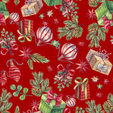 Stampa del Pattern design Christmas Vintage