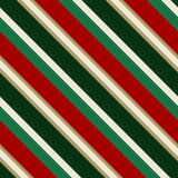 Stampa del Pattern design Christmas con strisce