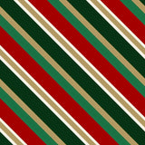 Stampa del Pattern design Christmas con strisce