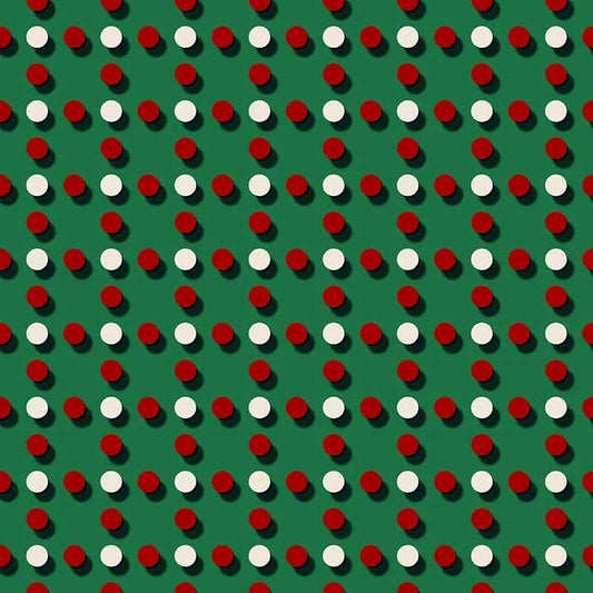 Stampa del Pattern design Christmas flash