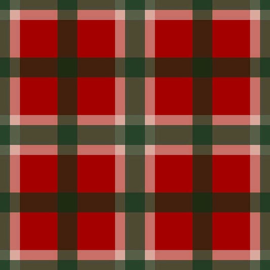 Stampa del Pattern design natale tartan elegante