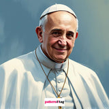 Pannello in Tessuto Papa Francesco