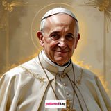 Pannello in Tessuto Papa Francesco