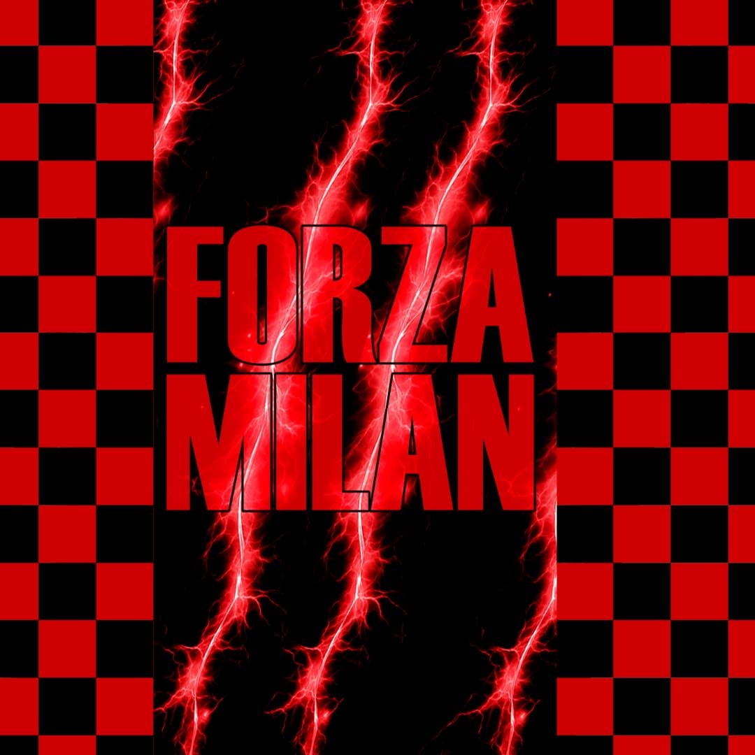 Plaid Coperta Forza Milan a scacchi 140 x 160