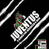 Plaid Coperta Juventus Il Bianco che Abbraccia il Nero 140 x 160