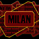 Plaid Coperta Milan Rossoneri 140 x 160