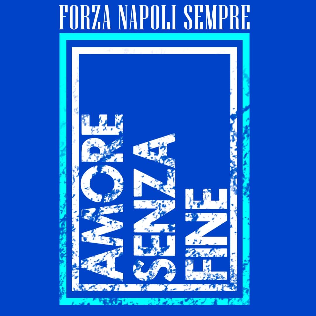 Plaid Coperta Napoli Forza Napoli Sempre 140 x 160