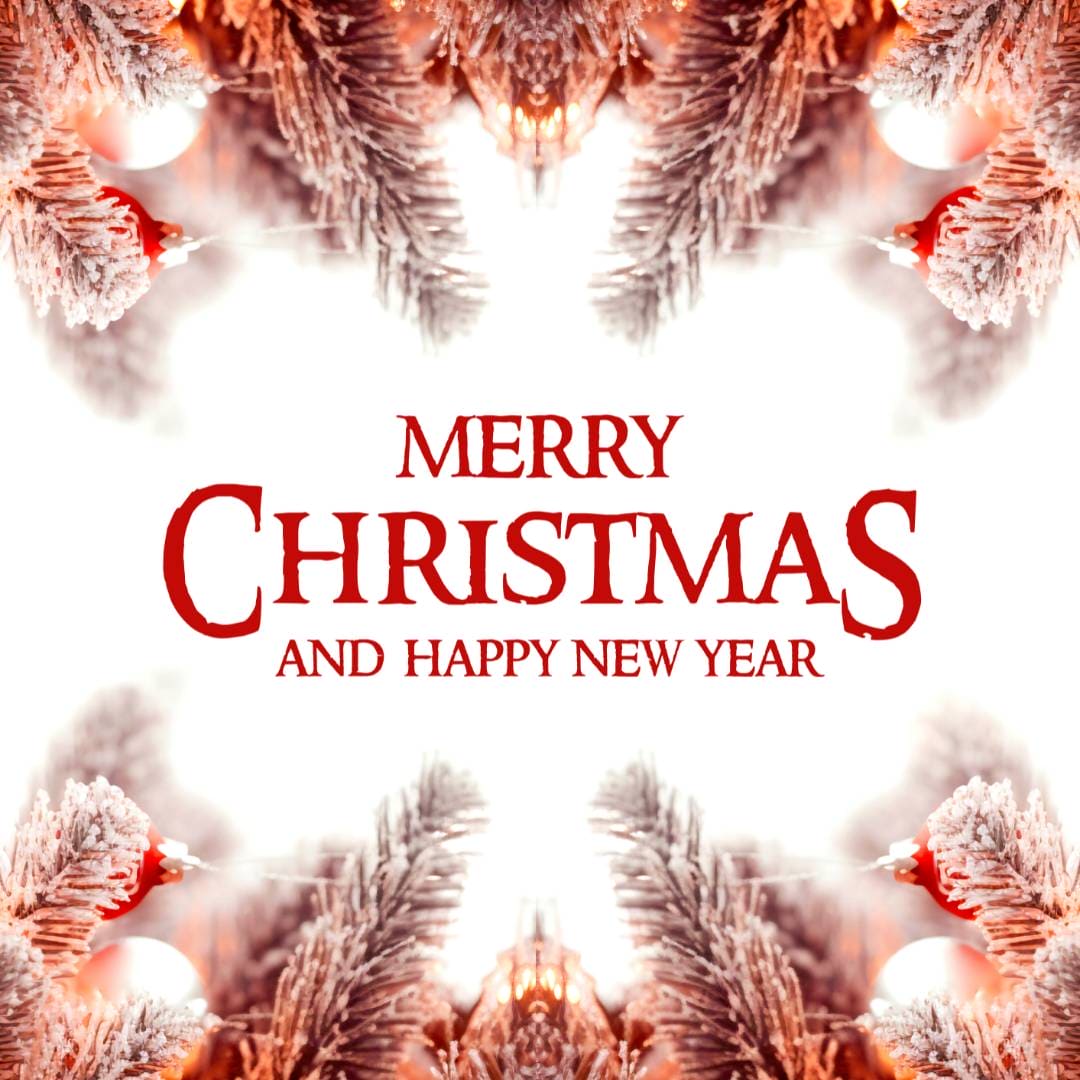 Plaid Coperta Natalizia Merry Christmas and Happy New Year 140 x 160