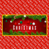 Plaid Coperta Natalizia Merry Christmas con ghirlande 140 x 160