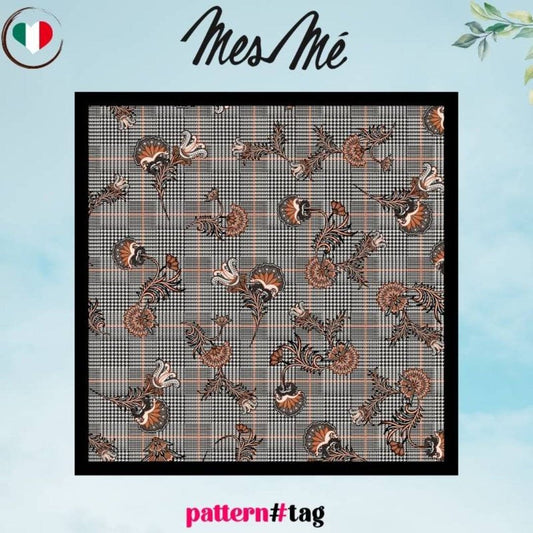 Pochette da uomo classico con fiori