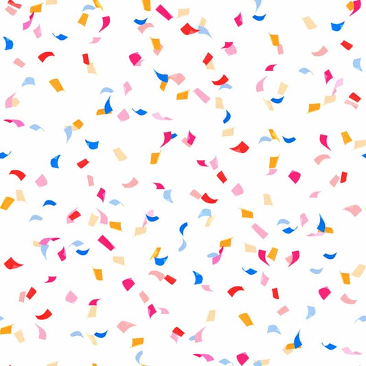 Pattern design con coriandoli Carnevale