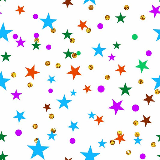 Pattern design Stelle Carnevale