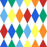 Pattern design Arlecchino con rombi Carnevale