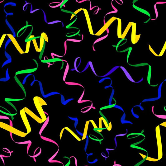 Pattern design Coriandoli artistici Carnevale