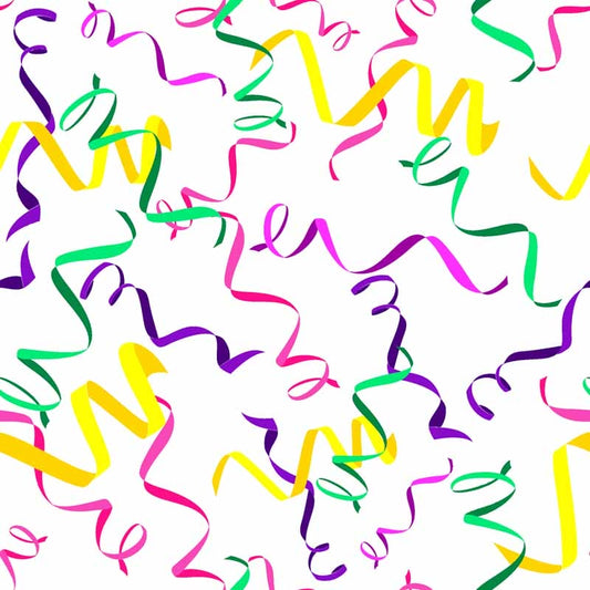 Pattern design Coriandoli artistici Carnevale