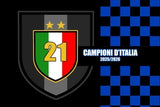 Bandierone Inter Scudetto 2026 150x230