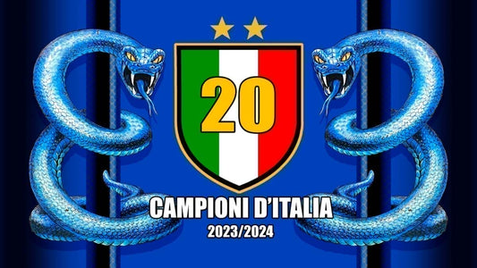 Telo da Mare Spugna Scudetto Inter 100x160