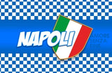 Bandiera Napoli 100x150 4° Scudetto 2025