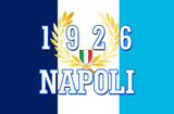 Striscione Napoli 150x500 4° Scudetto 2025