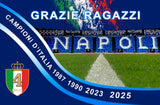 Bandiera Napoli 100x150 4° Scudetto 2025