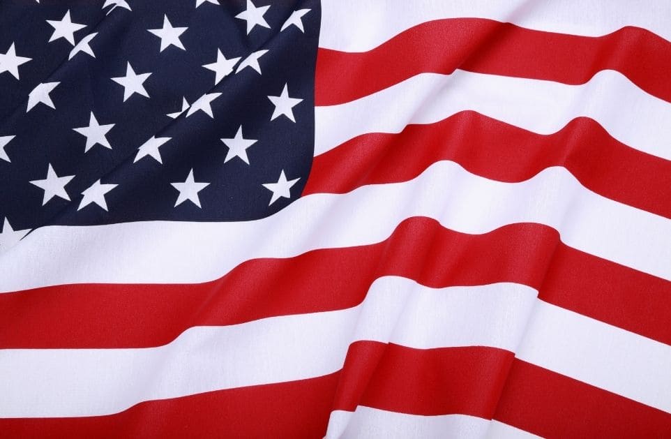 T-shirt Bandiera USA American Pride – 4 Luglio, Uomo, 100% Cotone, Nuova Senza Etichette