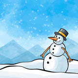 Plaid Coperta Pupazzo di Neve Natale 140 x 160